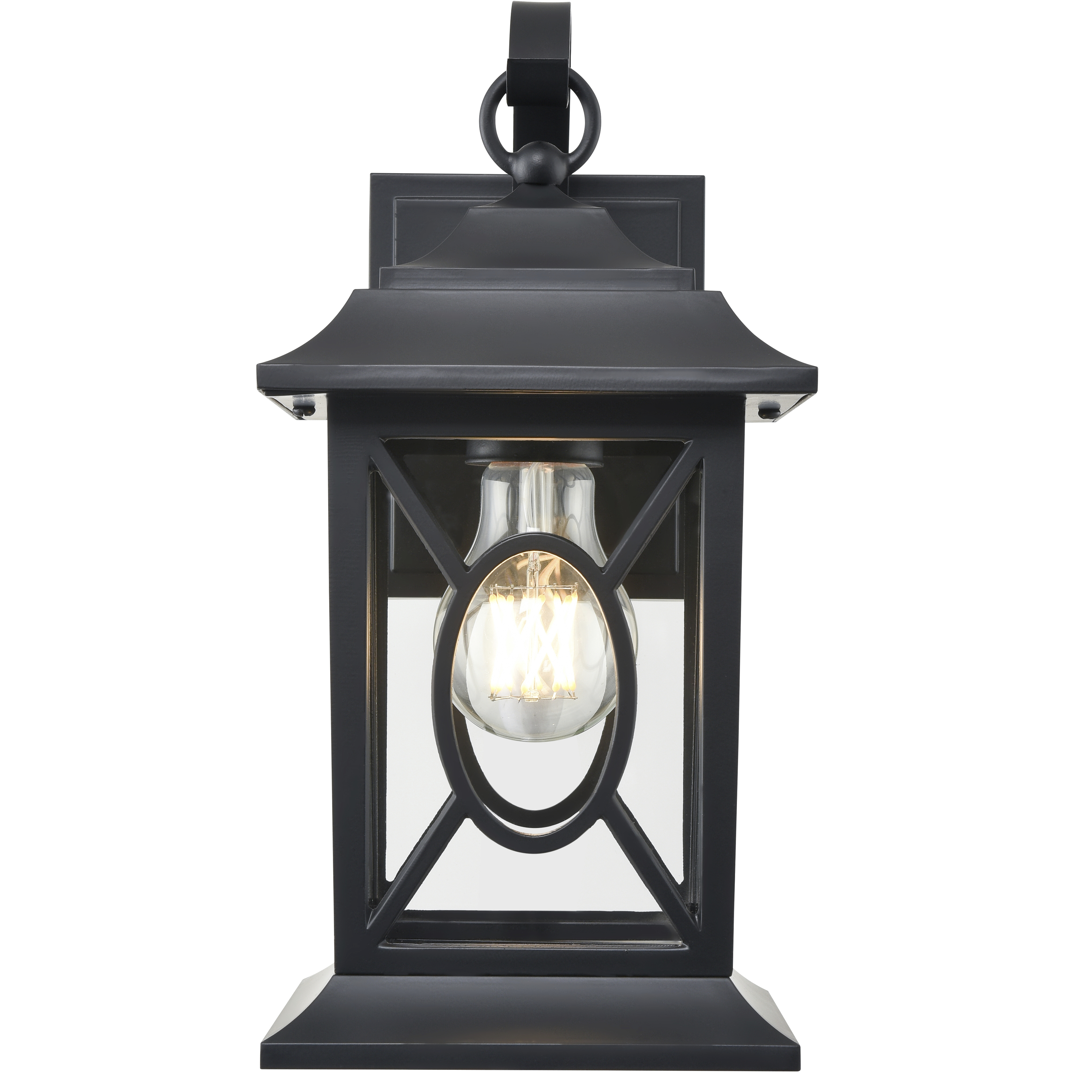 Allbert 1 Light 12.25 inch Powder Coated Black Outdoor Wall Sconce